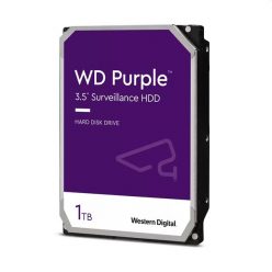   Western Digital 3,5" 1000GB belső SATAIII 5400RPM 64MB PURPLE WD11PURZ winchester 3 év