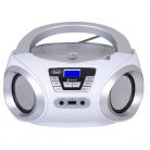 Trevi CMP 544BT hordozható fehér Bluetooth/FM/USB/AUX/CD boombox