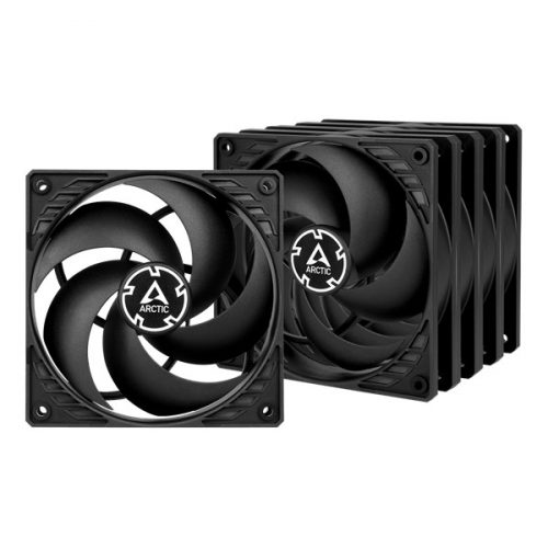 Arctic P12 120mm 5db fekete ventilátor