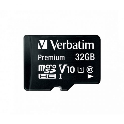 Verbatim 44083 SDHC 32GB U1 Class 10 micro memóriakártya + adapter