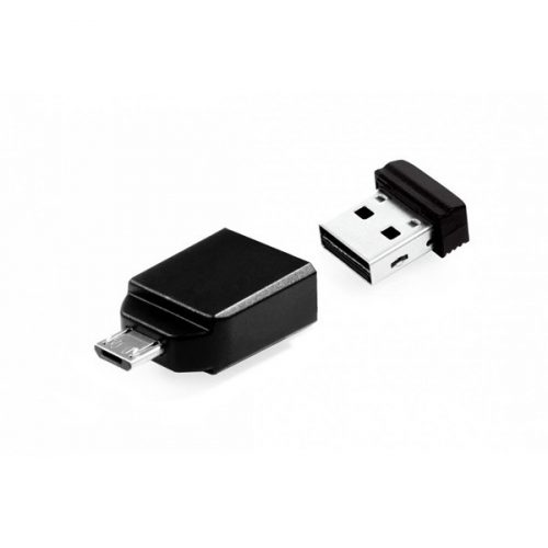 Verbatim 49822 Store 'n' Stay 32GB USB 2.0 nano Flash Drive + adapter