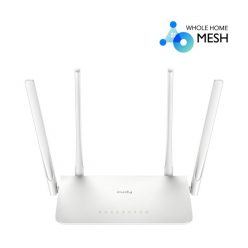   CUDY WR1300 kétsávos AC1200 gigabit WIFI MESH fehér router