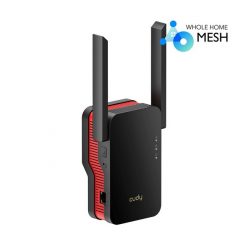   CUDY RE3000 kétsávos AX3000 WIFI 6 MESH fekete extender/access point