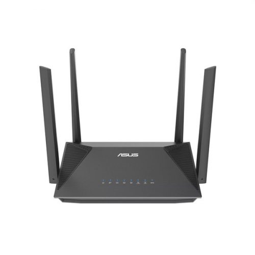 ASUS (AX1800) RT-AX52 574+1201Mbps fekete vezeték nélküli router