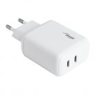 Akyga 2x USB-C PD 5-12V / max. 3A 40W Quick Charge 3.0 gyorstöltő