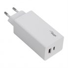 Akyga USB-A + USB-C PD 5-20V / max. 5A 100W Quick Charge 3.0 GaN gyorstöltő