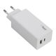 Akyga USB-A + USB-C PD 5-20V / max. 5A 100W Quick Charge 3.0 GaN gyorstöltő