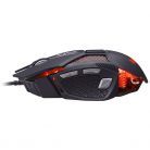 Tracer TRAMYS46086 Scarab GameZone 4000 DPI LED háttérvilágítás USB optikai fekete vezetékes egér