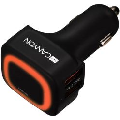 Canyon CNE-CCA05B univerzális autós töltő adapter