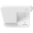 Canyon WS-303 3-in-1 15W univerzális vezeték nélküli töltő adapter fehér (Qi)