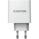 Canyon H-65 65W univerzális GaN PD fehér hálózati töltő adapter