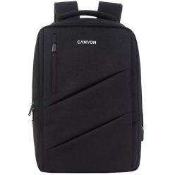   Canyon BPE-5 15,6" notebook poliészter hátizsák fekete