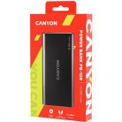 Canyon PB-108 10000mAh LiPo (Lightning bemenet) fekete power bank