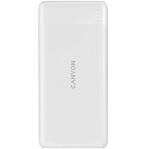 Canyon PB-109 10000mAh LiPo (Lightning bemenet) fehér power bank