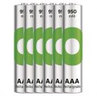 GP ReCyko NiMH Akkumulátor HR03 (AAA) 950mAh 6db