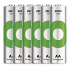 GP ReCyko NiMH Akkumulátor HR6 (AA) 2600mAh 6db