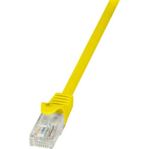 Logilink CP1037U 1m Cat5e U/UTP sárga patch kábel