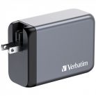 Verbatim 32205 GNC-240 GaN Charger 240W USB Type-A + 3xType-C hálózati töltő adapter