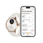 Withings HWA11-model 1 ScanWatch Light 37mm rózsaarany sand okosóra