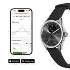 Withings HWA10-model 4 ScanWatch 2 42mm fekete okosóra