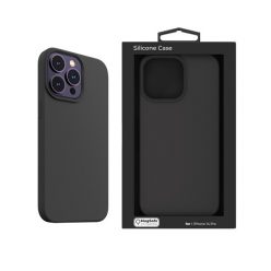   NextOne IPH-14PRO-MAGCASE-BLACK iPhone 14 Pro fekete szilikon MagSafe hátlap