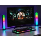 Tracer TRAOSW47245 Ambience Smart Flow 5 W/12 háttérvilágítási mód/RGB világítás/fekete/gamer/asztali lámpa szett