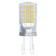 Emos ZQ9544 4W (40W)/470 lm/meleg fehér Classic JC /G9 LED izzó