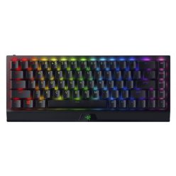   Razer BlackWidow V3 Mini HyperSpeed UK vezeték nélküli fekete (yellow switch) gamer billentyűzet