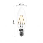 Emos ZF3221 E14 / 3,4 W (40 W) / 470 lm / természetes fehér LED izzó