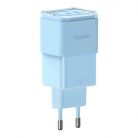 GaN 67W mains charger Mcdodo CH-1503 2x USB-C, USB-A (blue)