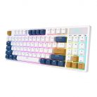 Wireless mechanical keyboard Royal Kludge RK89 RGB, Lemon switch (white)