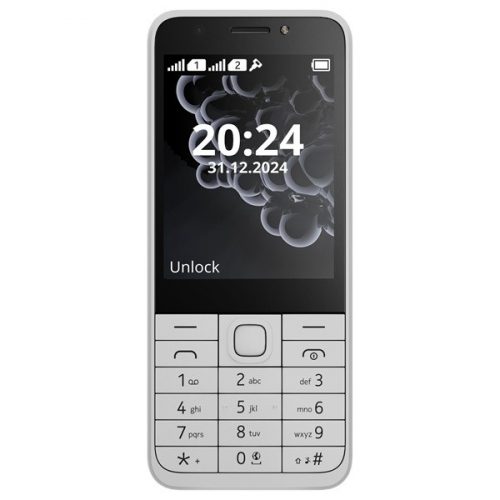 Nokia 230 (2024) 2,8" DualSIM fehér mobiltelefon