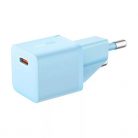 Baseus CCGN050103 Mini GaN5 20W kék hálózati töltő adapter