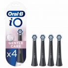 Oral-B iO fogkefefej Gentle Care Black 4db