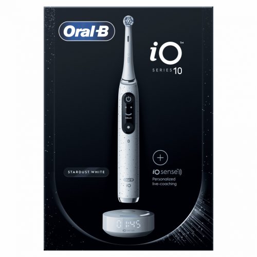 Oral-B iO10 Stardust White elektromos fogkefe