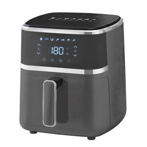 TOO AF-140B-1400 W fekete 5 L forrólevegős sütő digitális vezérléssel (air fryer/airfryer)