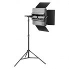 Kit Neewer RGB1200 LED two lamps 60W 2500-8500K + tripods + barndoors