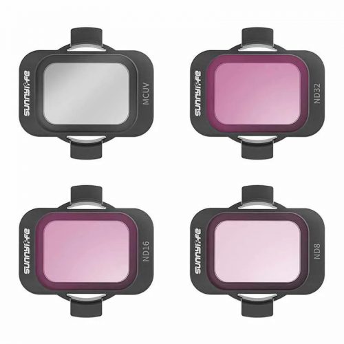 Set of 4 filters Sunnylife MCUV, ND8/16/32 for DJI Avata 2