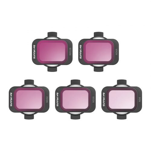 Set of 5 Filters Sunnylife ND 8/16/32/64/128 for DJI Avata 2