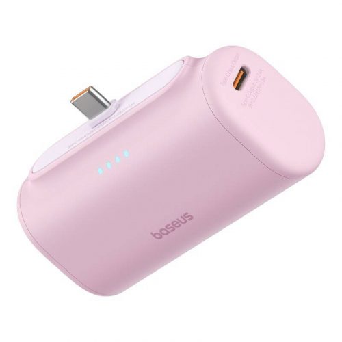 Powerbank Baseus Compact USB-C 5000mAh, 20W (pink)