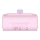 Powerbank Baseus Compact USB-C 5000mAh, 20W (pink)