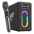 Speaker HiFuture Music Box Bluetooth + 2 microphones (black)