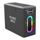 Speaker HiFuture Music Box Bluetooth + 2 microphones (black)