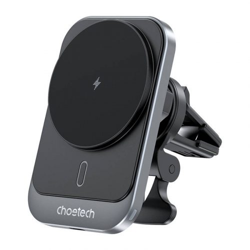 Magnetic car holder witch charger Choetech T206-F, 15W (black)