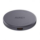 Magnetic Wireless Charger MagFusion Aukey LC-MC10, 15W Qi2 (black)