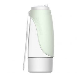   Dogness D10 438ml Travel Bottle + 2-in-1 Pet conteiner (light green)