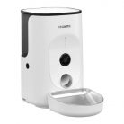 Dogness F15 WiFi 4L smart food dispenser with camera with stainless steel bowl (white)