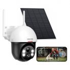 IP Outdoor camera with solar panel DEKCO DC9L  5MP 355°