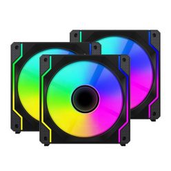   Ventaris VGCF120-3F Tempest RGB számítógép ventilátor 3/CS