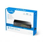 CUDY GS1006P 1x 10/100/1000(PoE+/PoE)+3x 10/100/1000(PoE)+2x gigabit uplink, 60W PoE switch